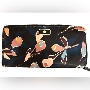 Kate Spade paper rose wallet